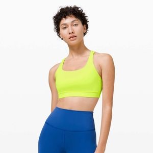 Lululemon Energy Bra - Highlighter Yellow
